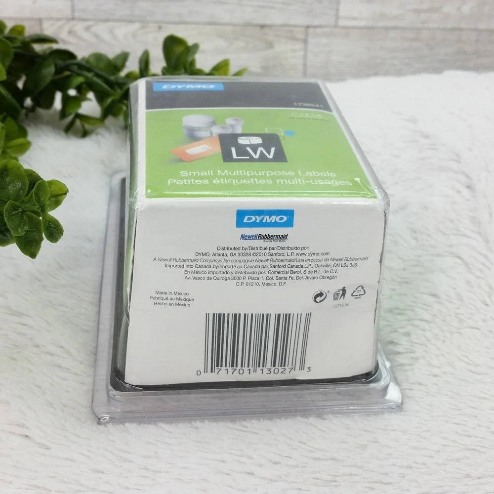 DYMO 1738541 Small Multipurpose Labels 500 Count - Size 1
